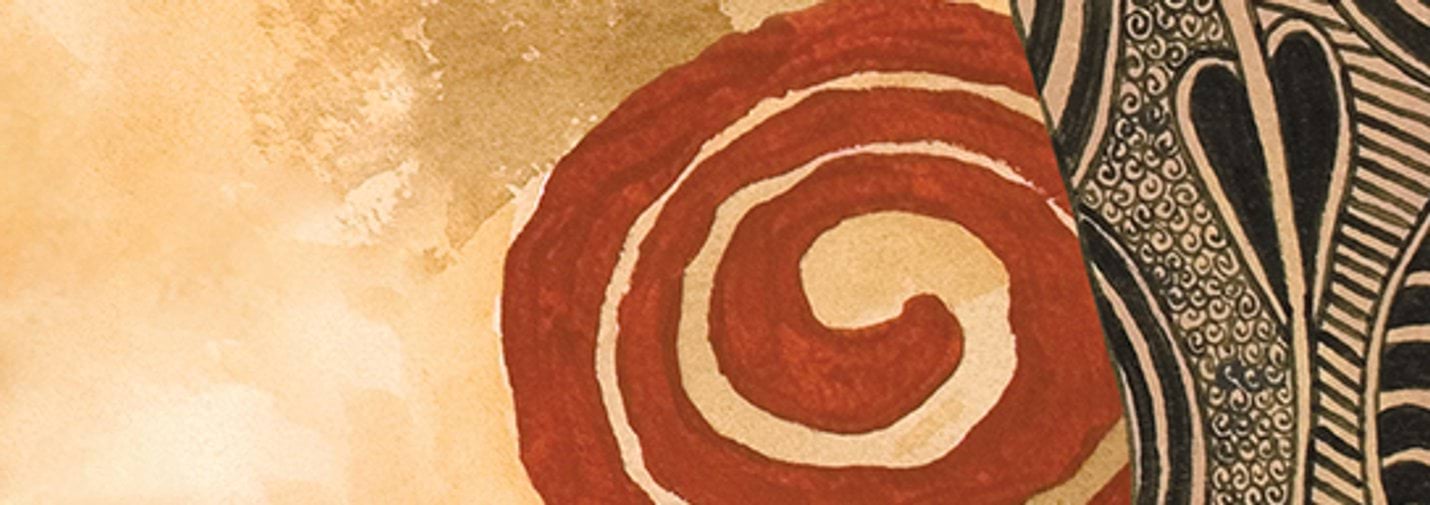 NAIDOC week promotional banner using a sample from the Victorian Aboriginal heritage commemorative birth certificate